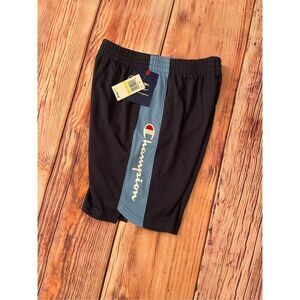 NWT Champion blue & navy boys athletic shorts Size M